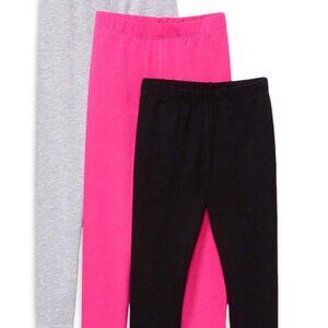 Freestyle Revolution Girls Leggings with Hair Accessory, 3-Pack